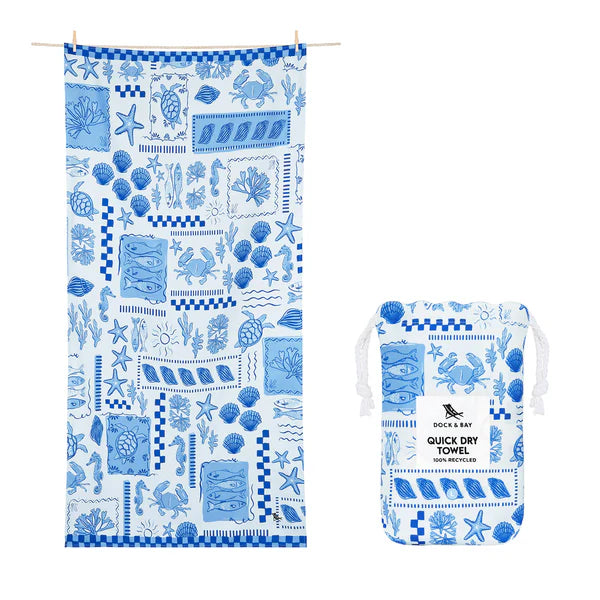 Quick-Dry Pattern Beach Towel