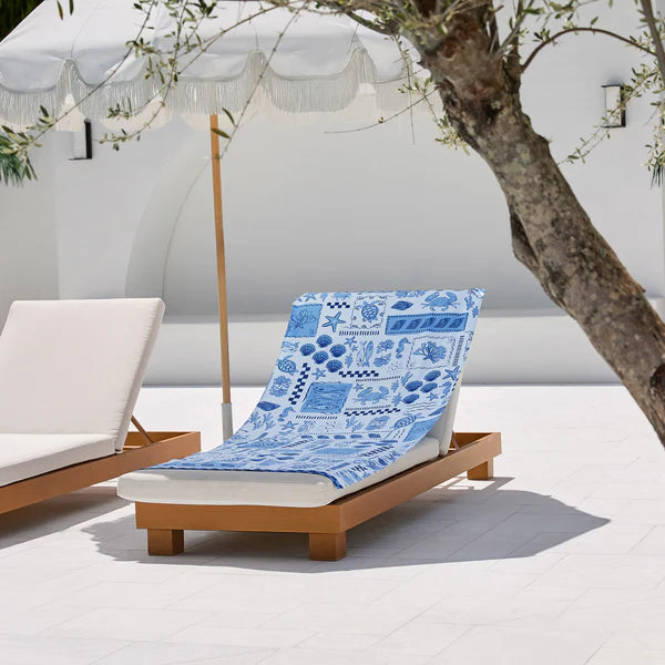 Quick-Dry Pattern Beach Towel