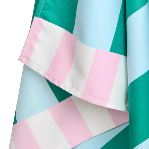 Quick-Dry Two Tone Striped Beach Towel