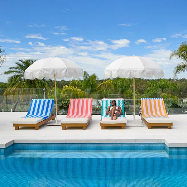 Quick-Dry Two Tone Striped Beach Towel