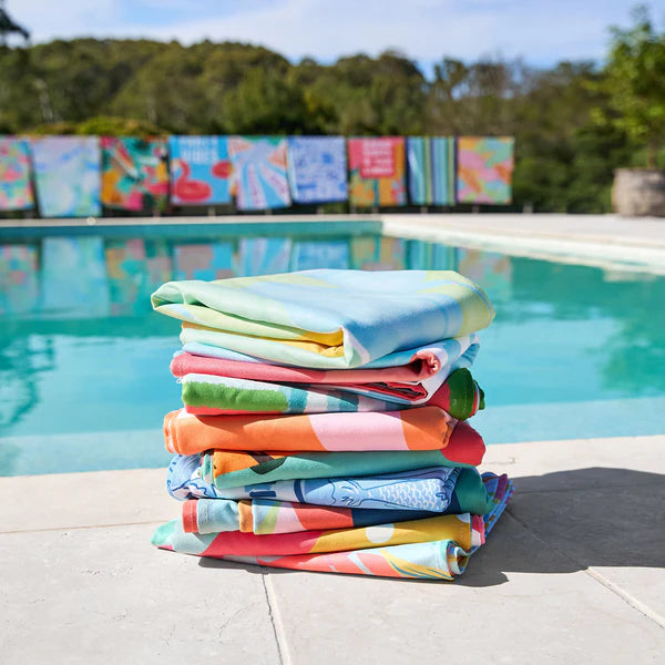 Quick-Dry Pattern Beach Towel