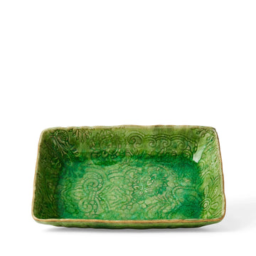 Flourish Portuguese Ceramic Small Gratin Dish