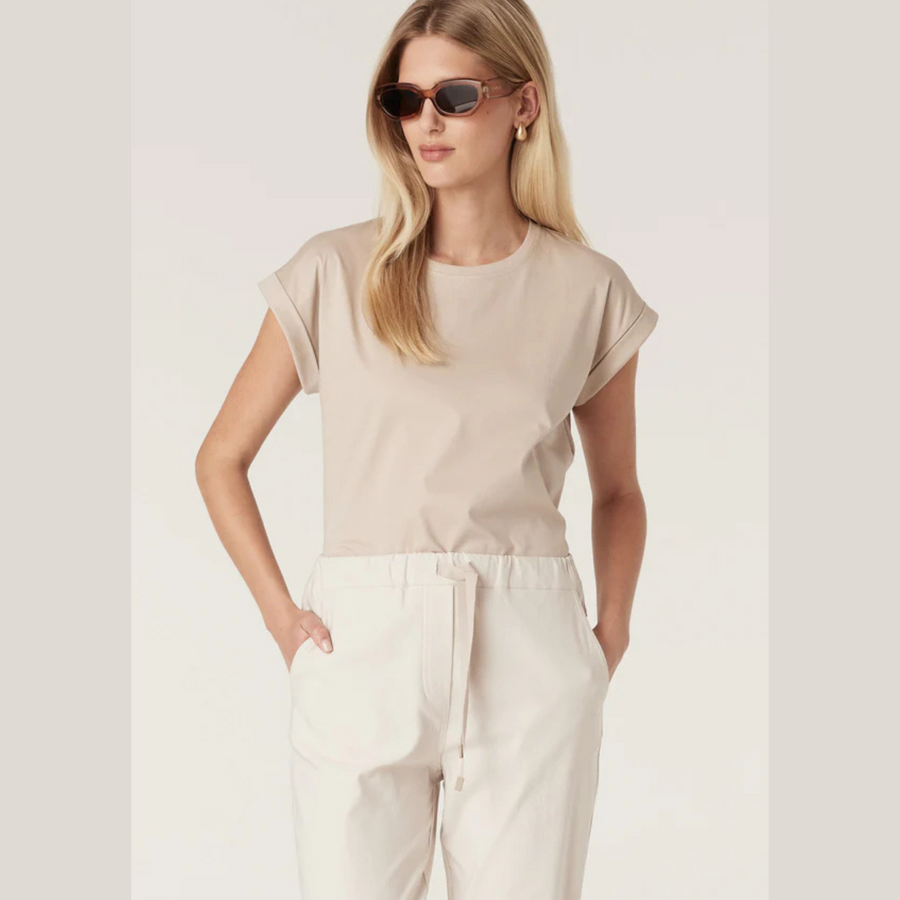 Cable Pima Tee