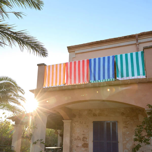 Quick-Dry Two Tone Striped Beach Towel