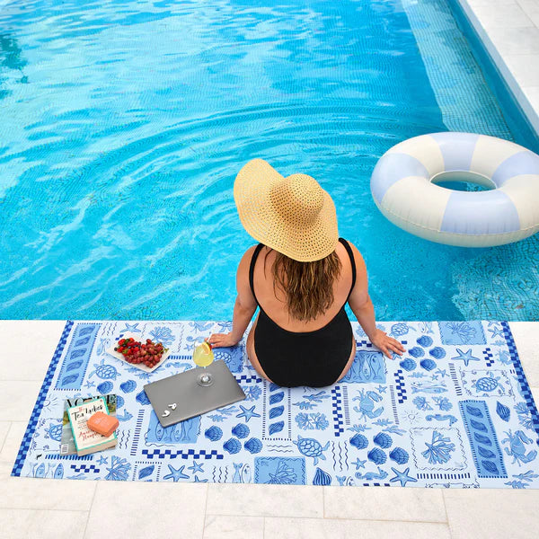 Quick-Dry Pattern Beach Towel