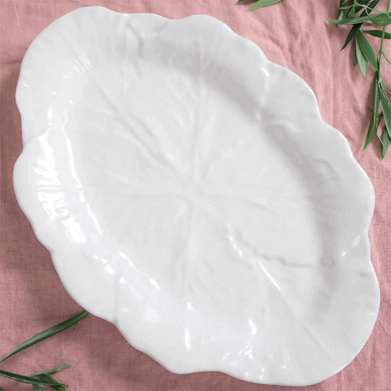 Melamine 50cm Cabbage Oval Platter