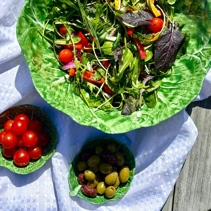 Melamine Cabbage Snack Bowl