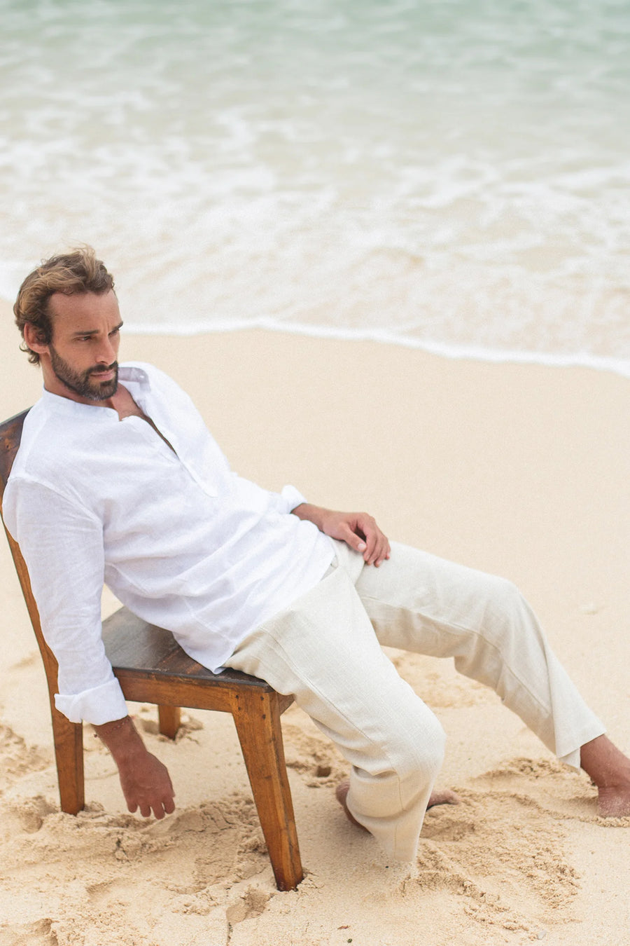 Organic Loose fitting French Linen Shirt