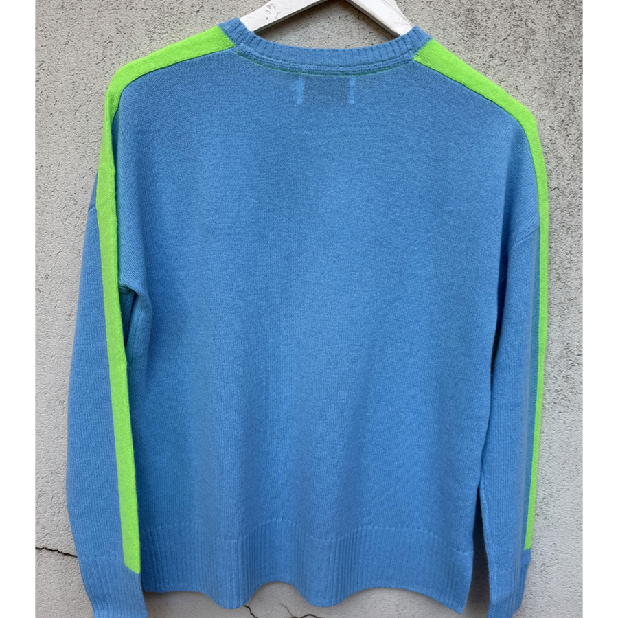 Cashmere Arm Stripe Knit