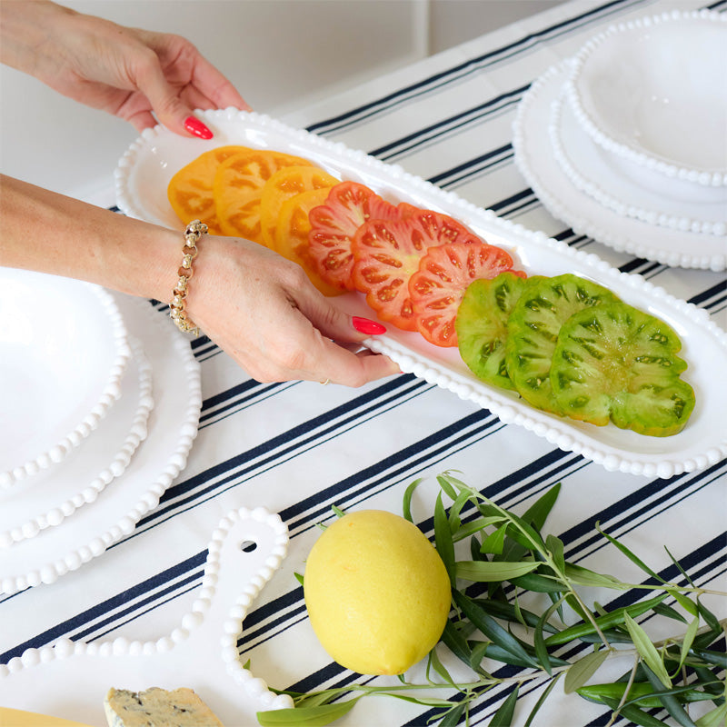 Large Melamine Pearl Platter