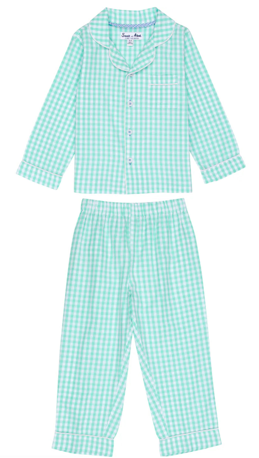 Kids Hepburn Gingham PJ Set