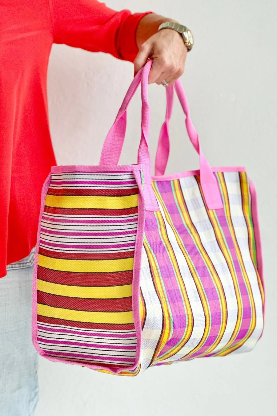 Checkered Tote Bag