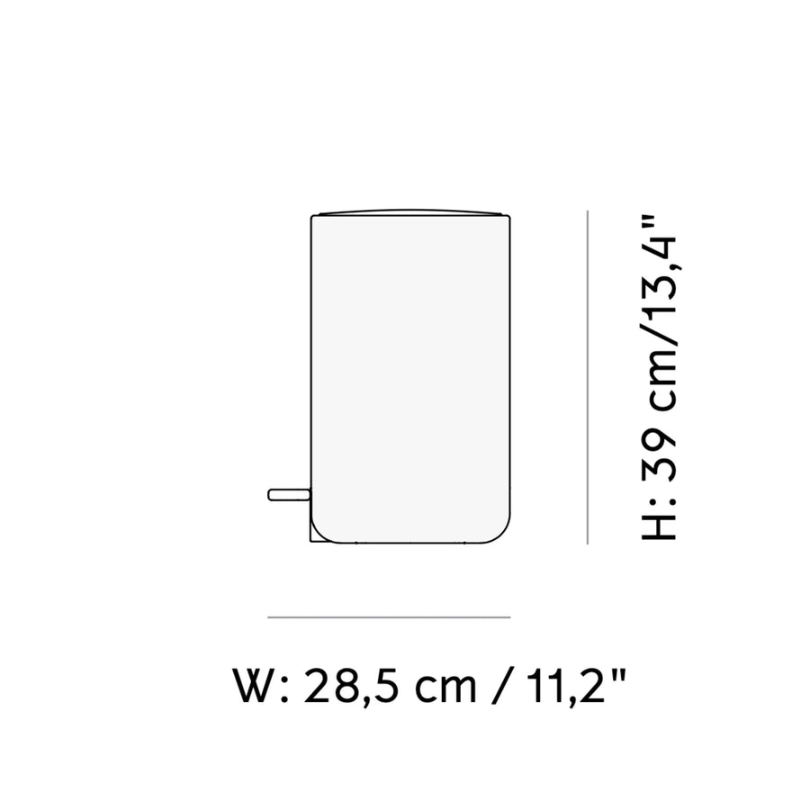 Menu Copenhagen Pedal bin 7L