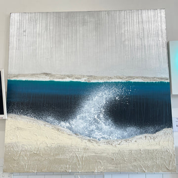 “Surf’s Up” Acrylic on canvas