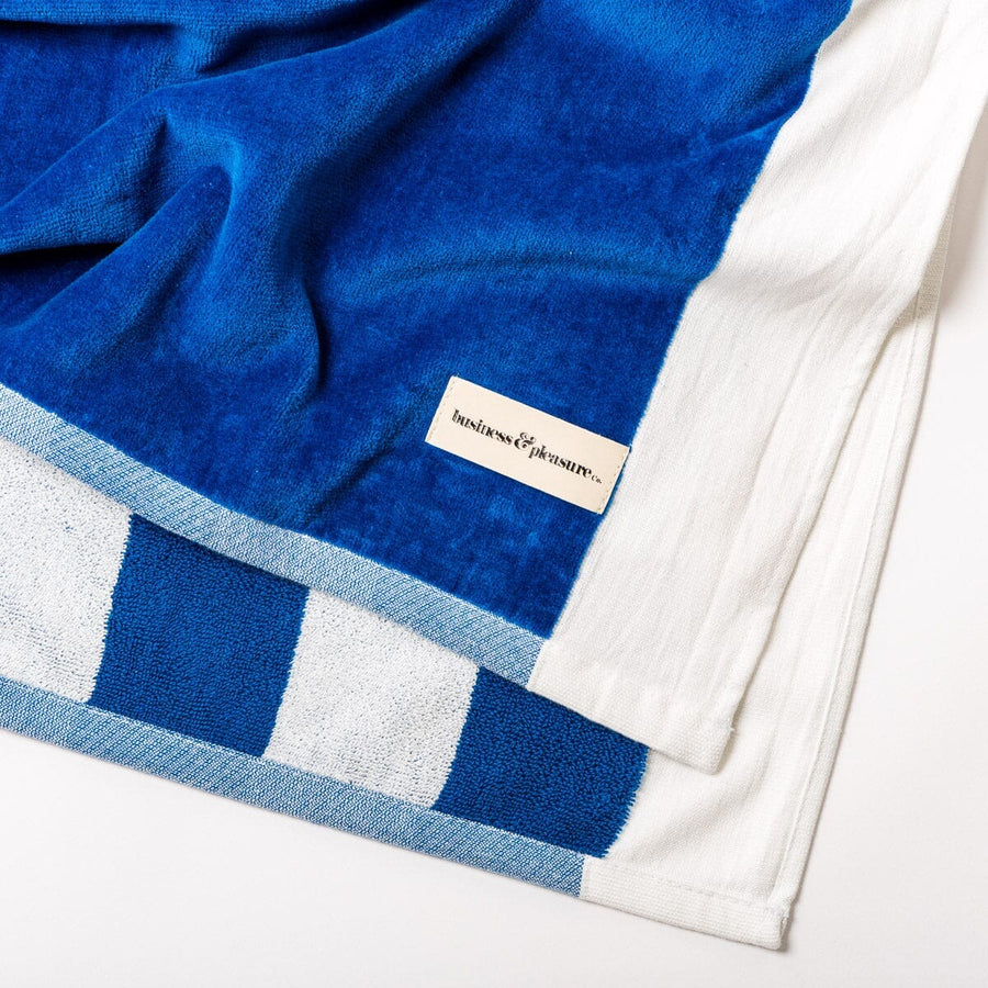 Business & Pleasure Mediterranean Stripe Beach Blanket