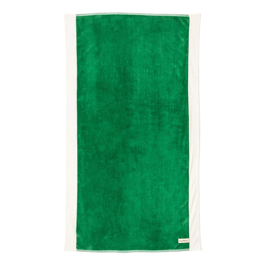 Business & Pleasure Crew Canyon Green Beach Towel