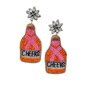 Cheers Champagne Earrings