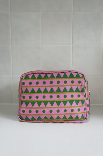 Green Moroccan Make-up Bag