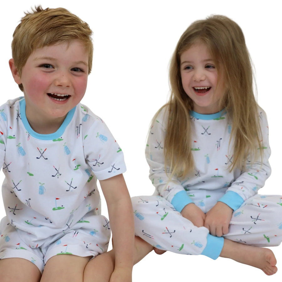 Kids Golf Long PJ Set
