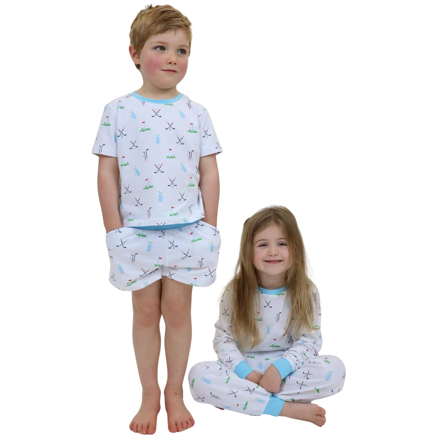 Kids Golf Long PJ Set