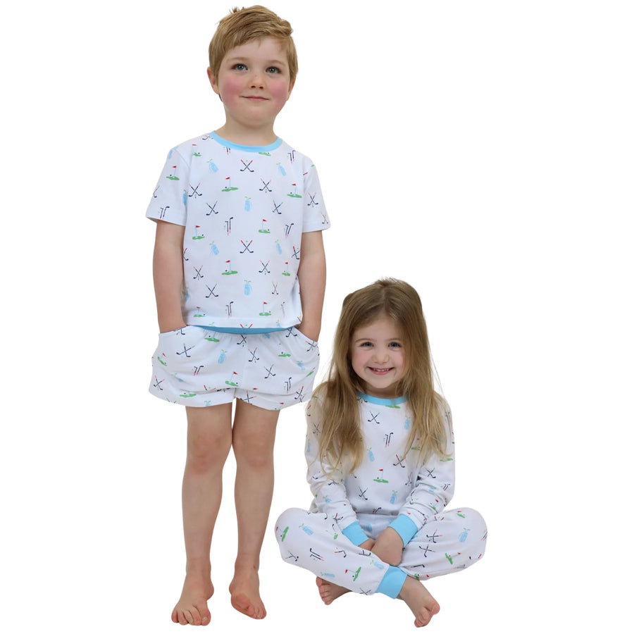Kids Golf Long PJ Set