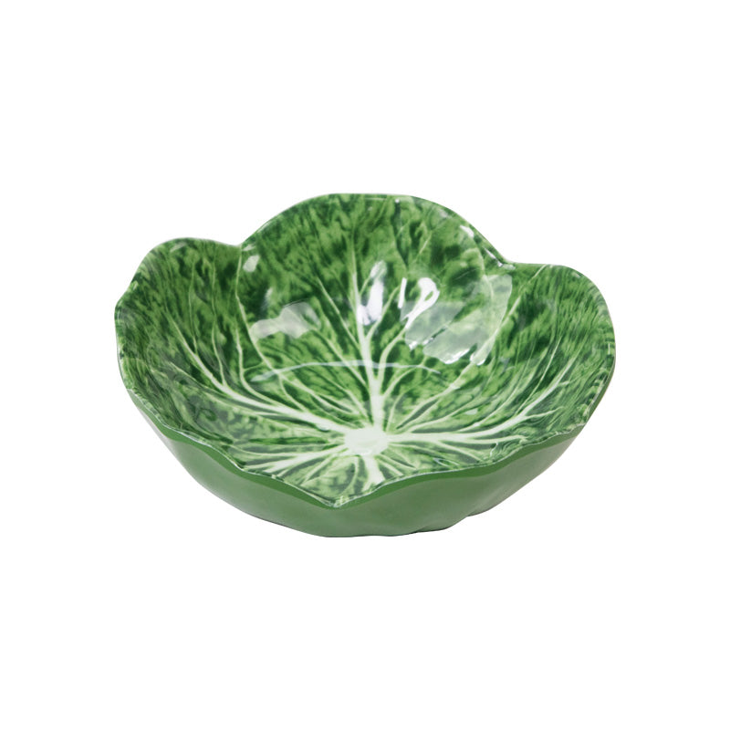 Melamine Cabbage Snack Bowl