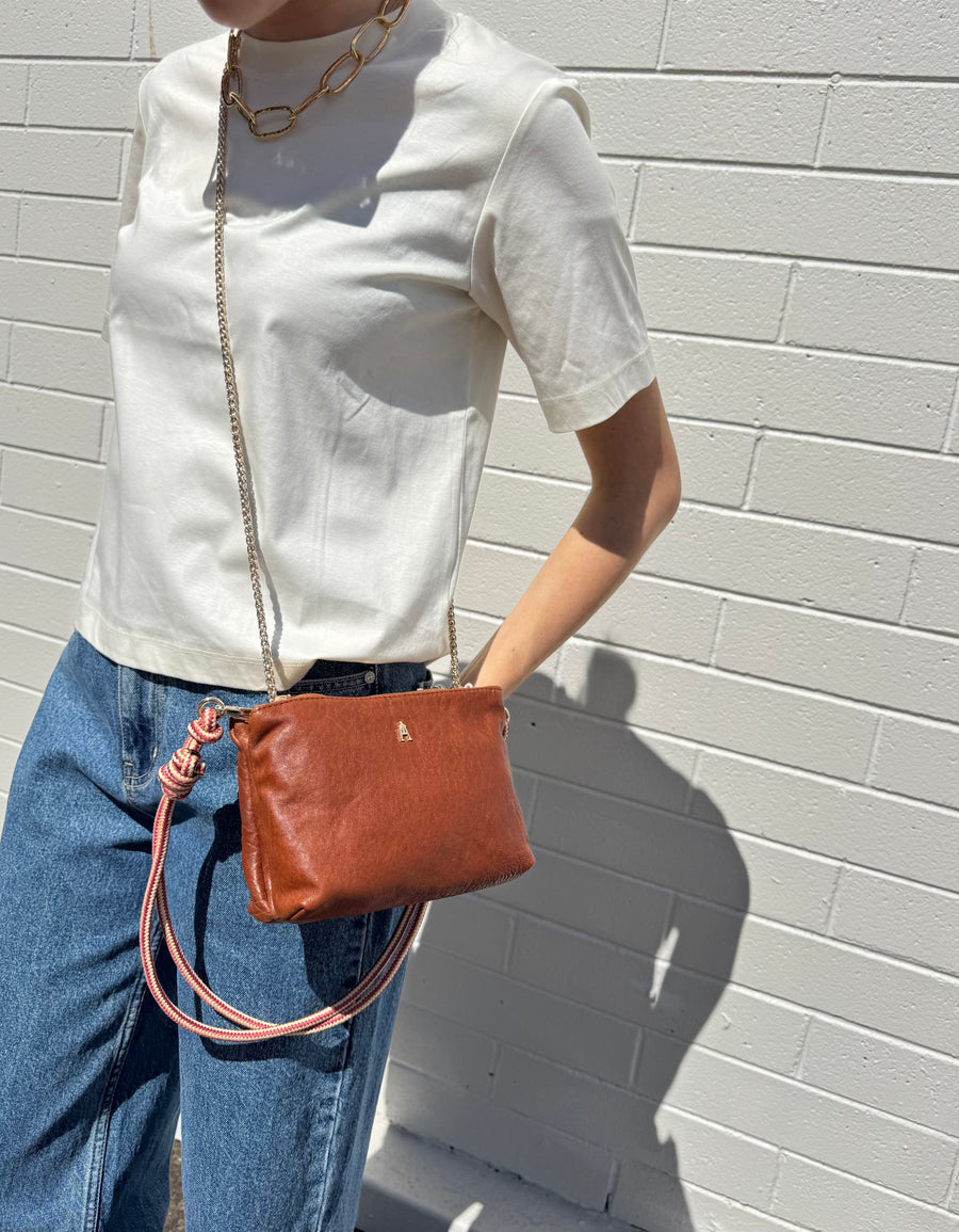 Craie Studio Duo Bubble Havana Bag