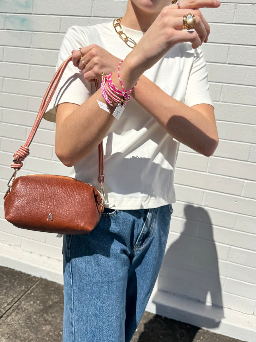 Craie Studio Nuage Bubble Havana Bag