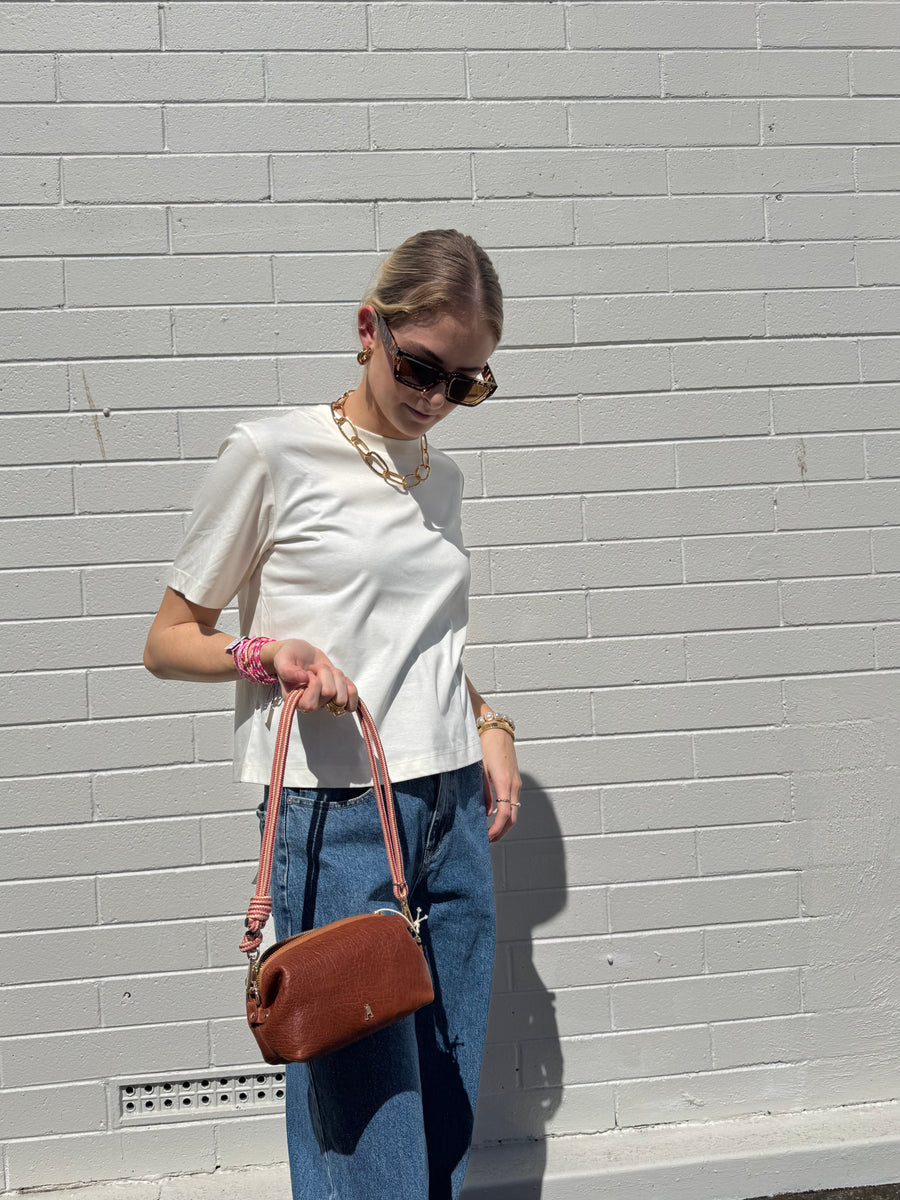 Craie Studio Nuage Bubble Havana Bag