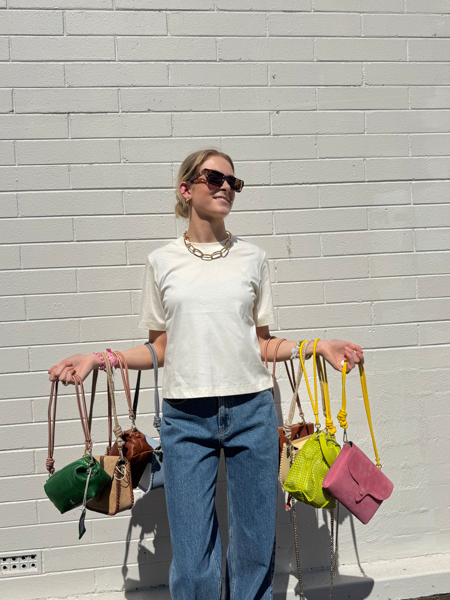 Craie Studio Week Nubuck Flora Bag