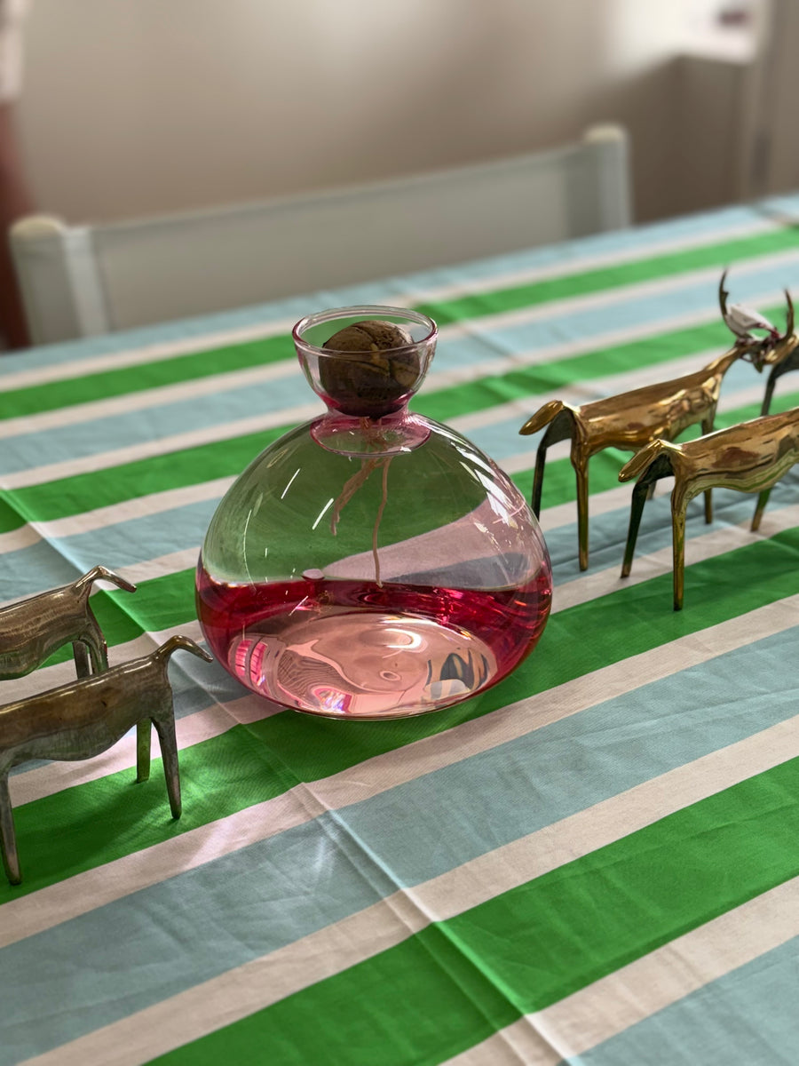 Poppy Blue & Green Tablecloth