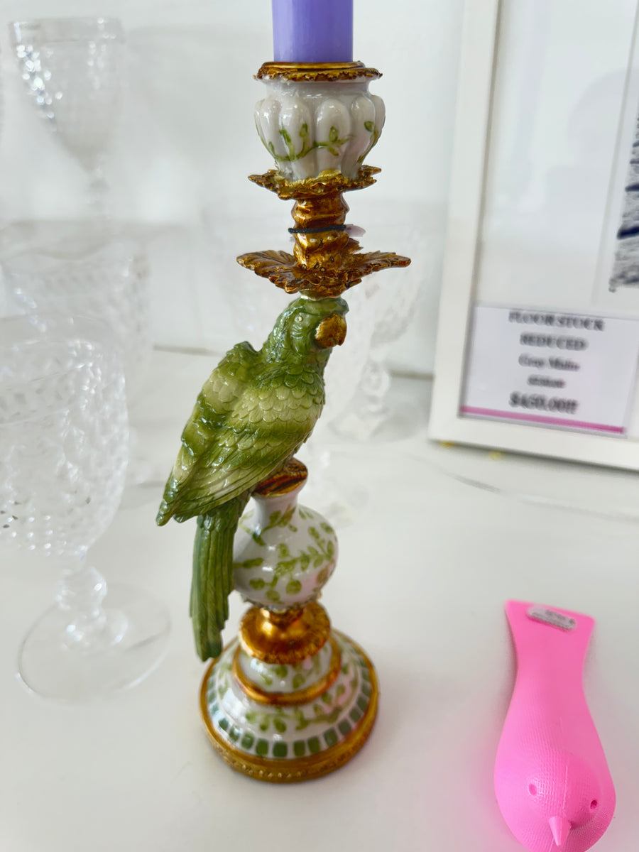 Parrot Candle Stick holder
