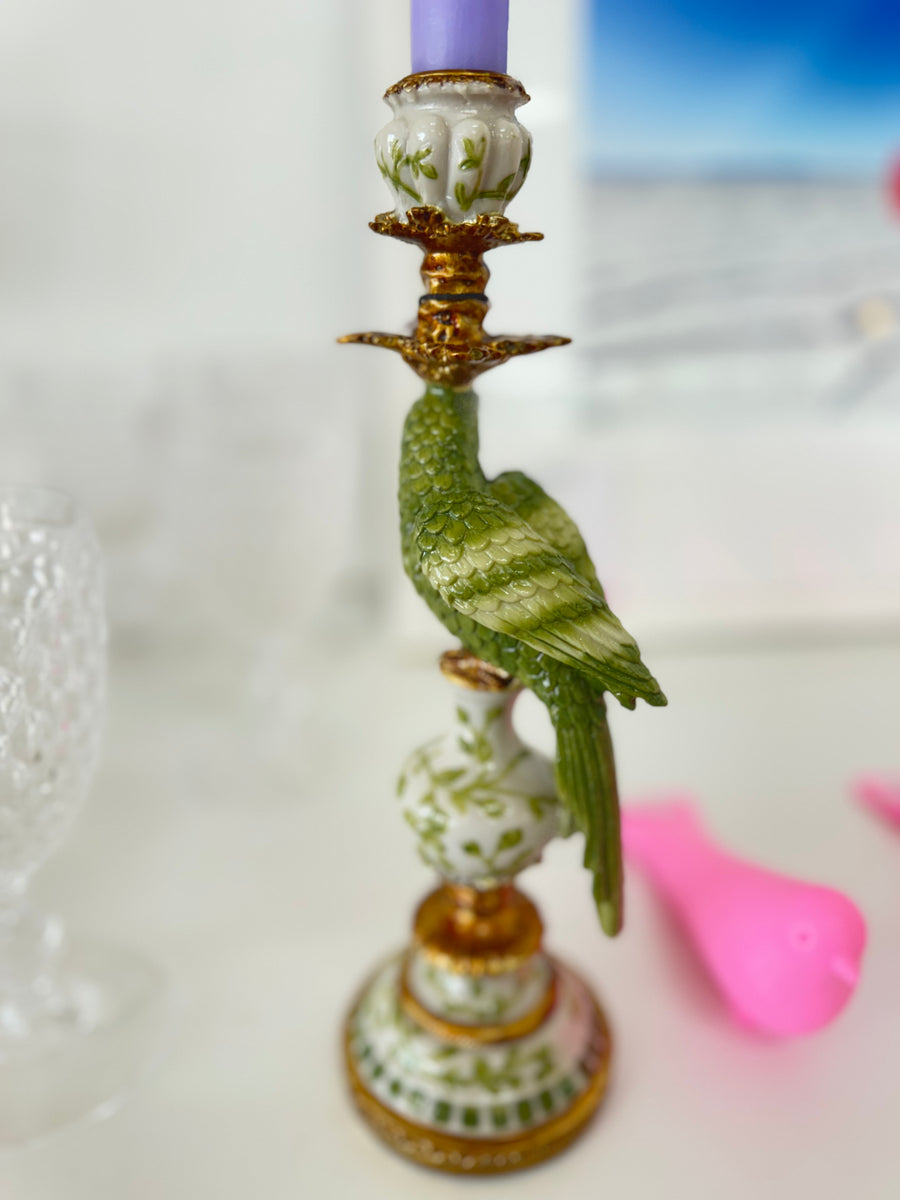 Parrot Candle Stick holder