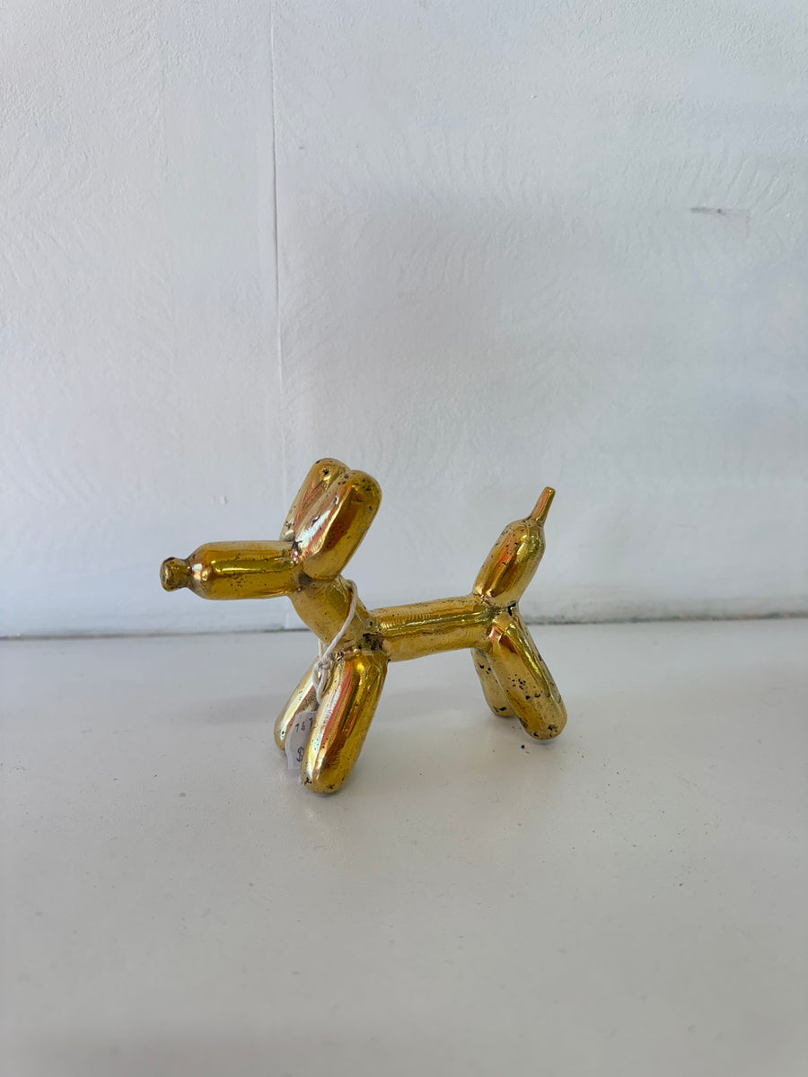 Gold Balloon Dog