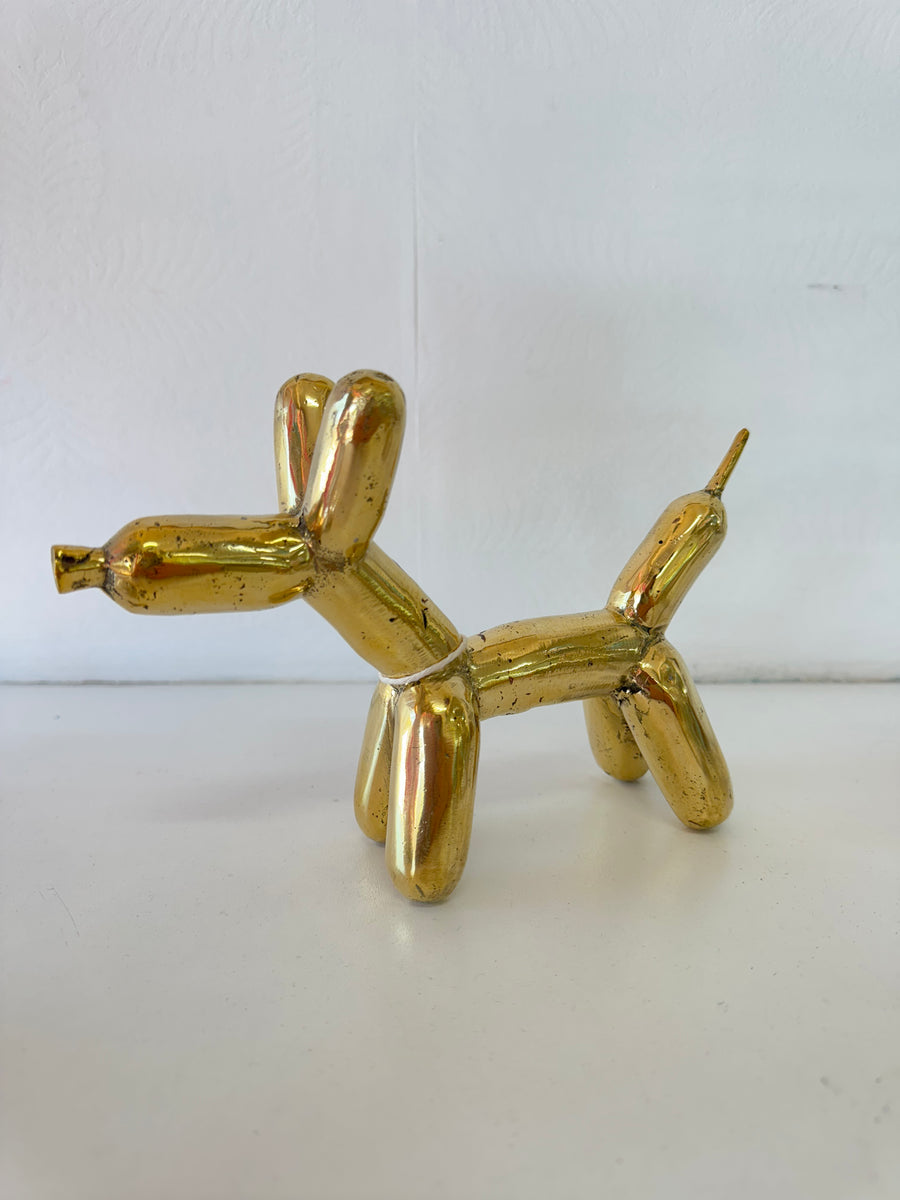 Gold Balloon Dog