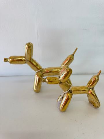 Gold Balloon Dog