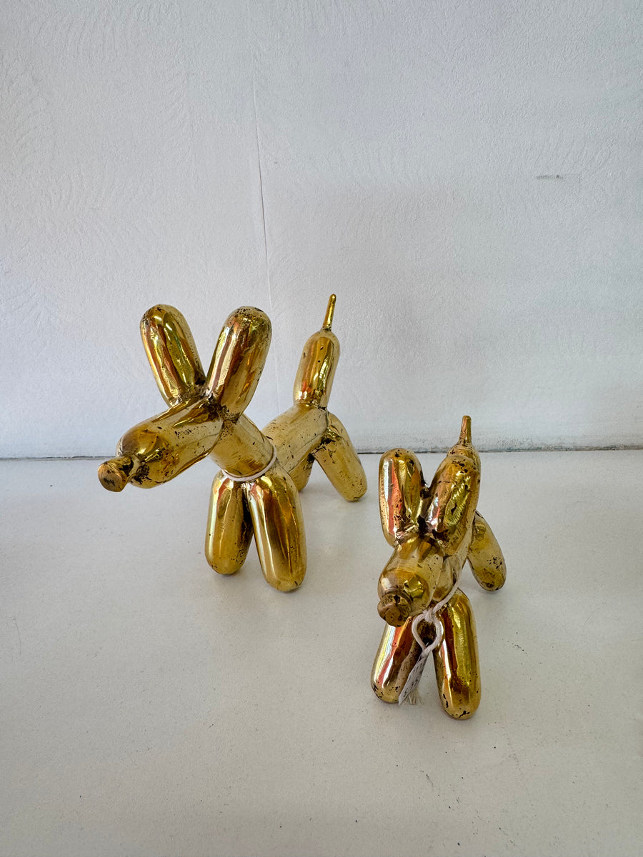 Gold Balloon Dog