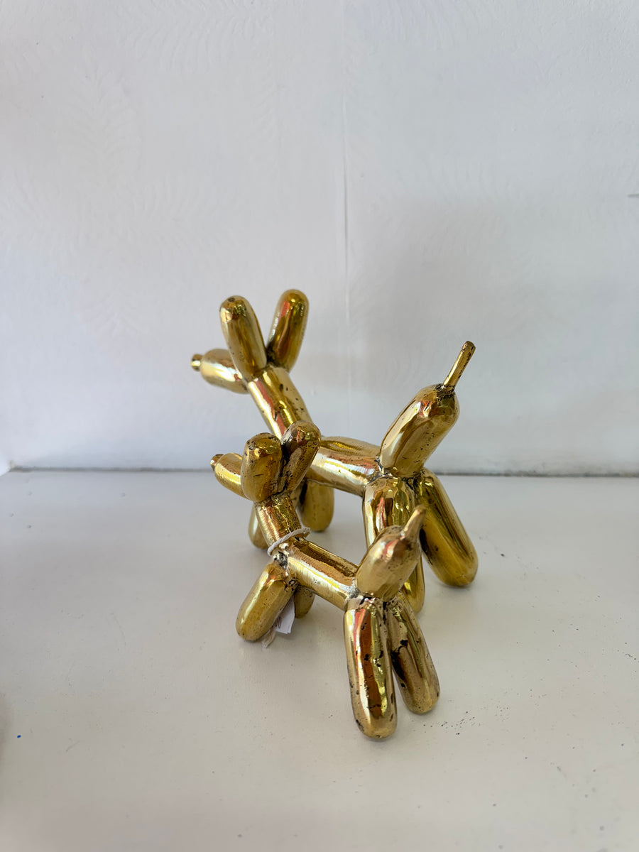 Gold Balloon Dog