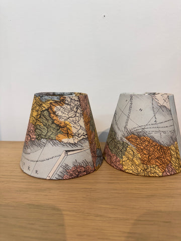 Old World Paper Lampshades