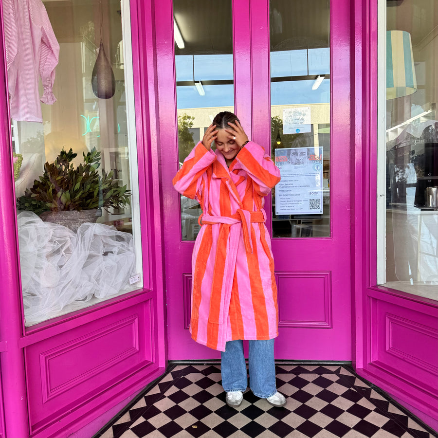 Hommey. Sherbet Stripes Robe