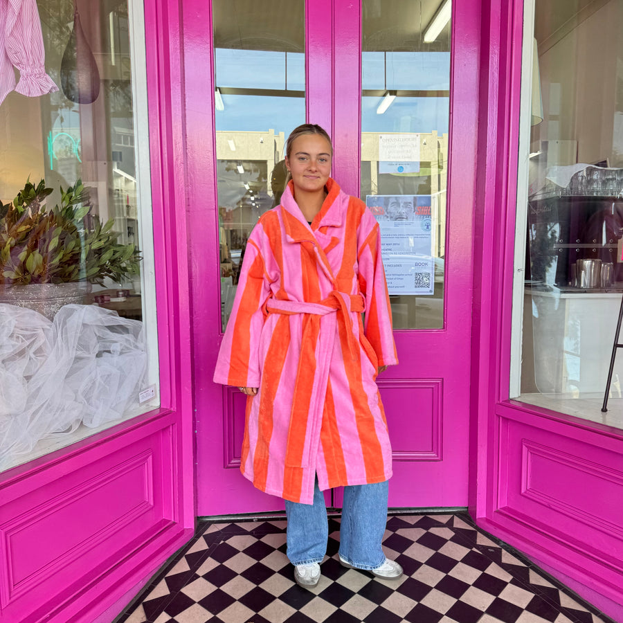 Hommey. Sherbet Stripes Robe