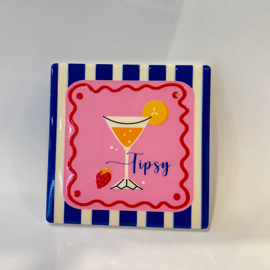 Cocktail Ceramic Coaster