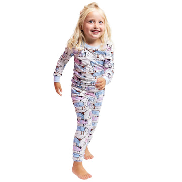 Donald Robertson X Sant & Abel Kid's Longhorn Long PJ Set