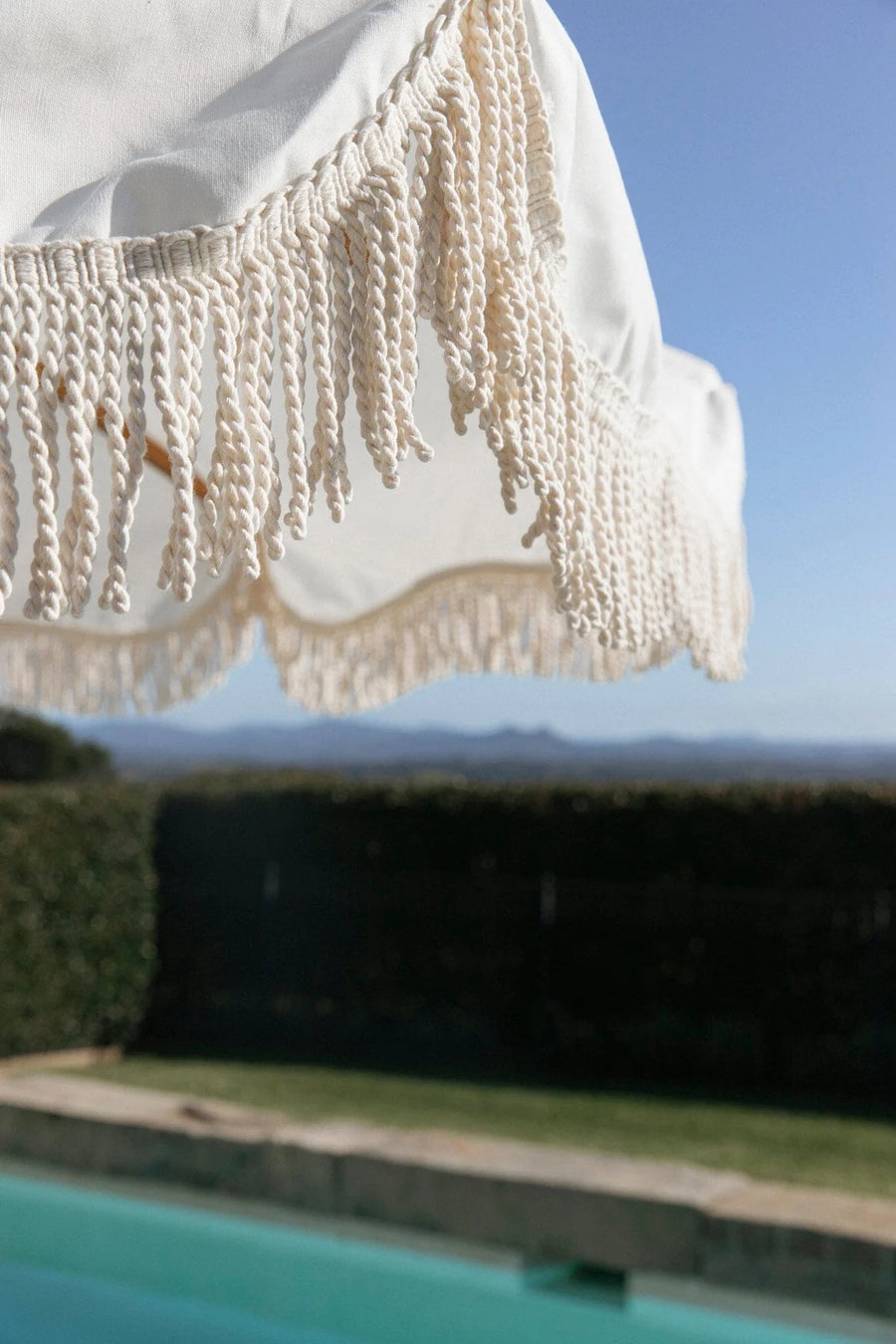 Fringed Market Umbrella