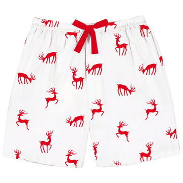 Men's Christmas Reindeer Sleep Shorts