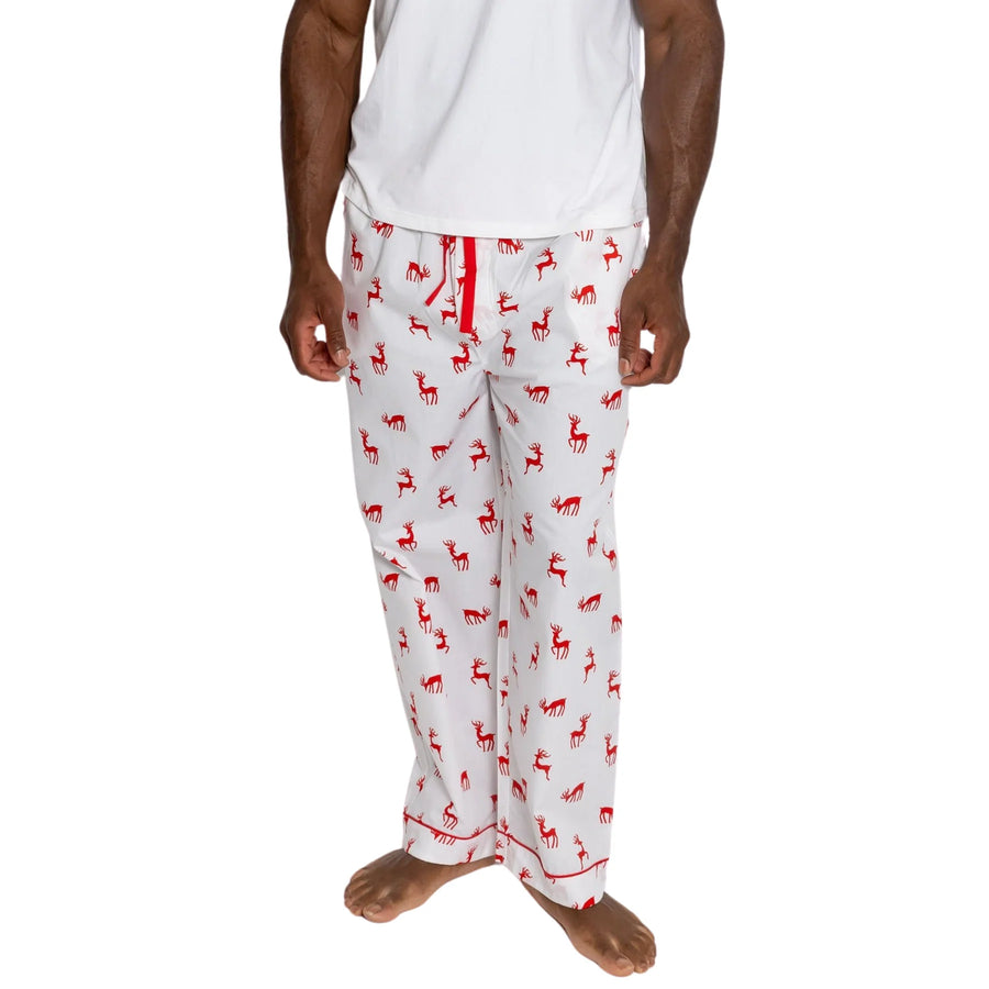 Men's Christmas Reindeer PJ Pants