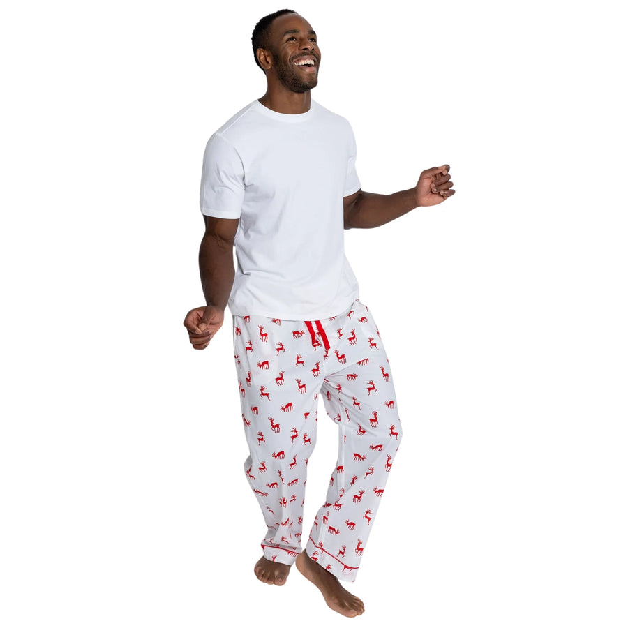 Men's Christmas Reindeer PJ Pants