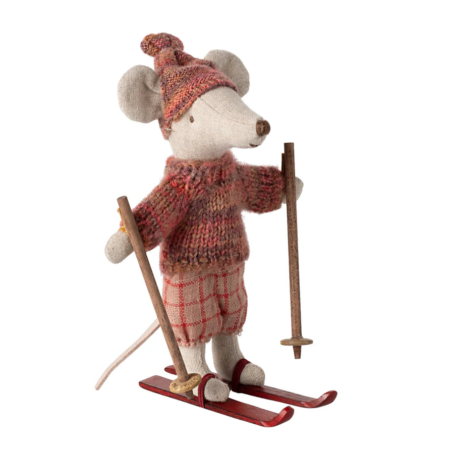 Maileg Winter Skiing Mouse