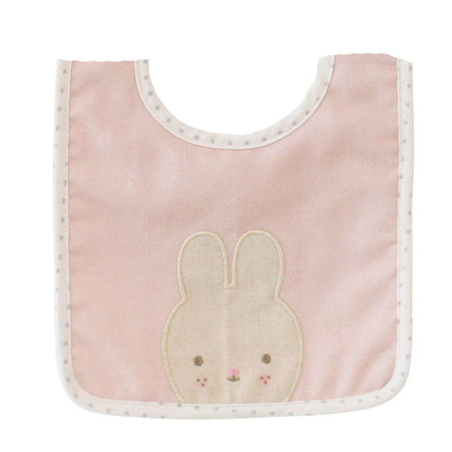 Linen Bunny Bib