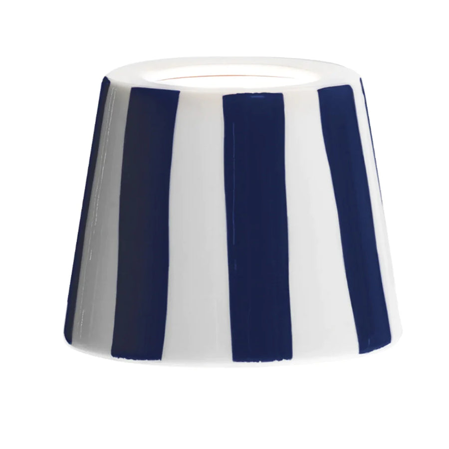 Poldina Pro Striped Ceramic Lamp Cover